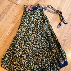 Marrakech Silk Wrap Skirt